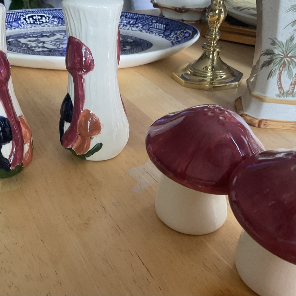 Mushroom Salt and Pepper Shakers - Picture 6 of 6